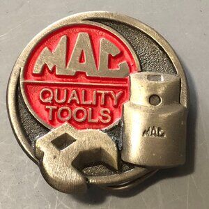 VINTAGE MAC QUALITY TOOLS BELT BUCKLE